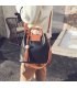 CL331 - Retro casual wooden beads fringed bag